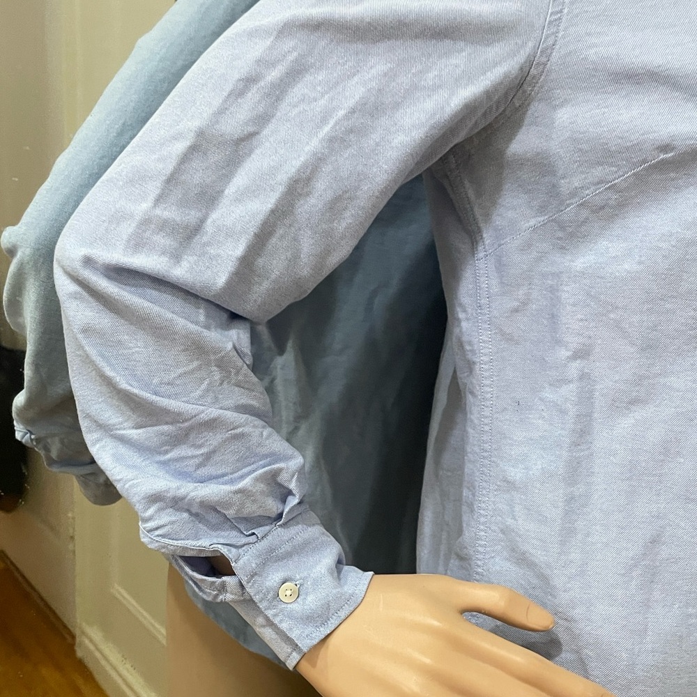 Sezane Light Blue Button Down Shirt - Picture 11 of 12